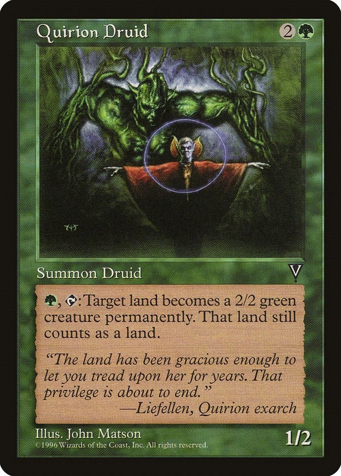 Quirion Druid [VIS] - MTG Single