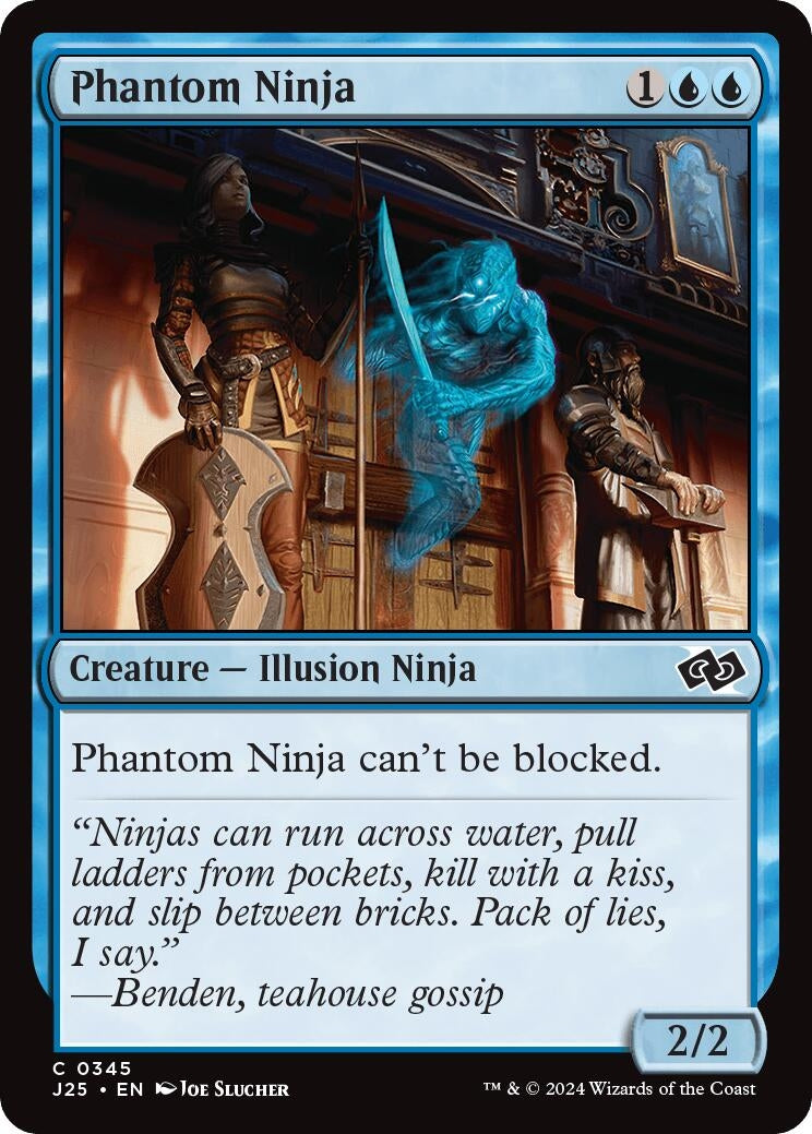 Phantom Ninja (345) [J25] - MTG Single