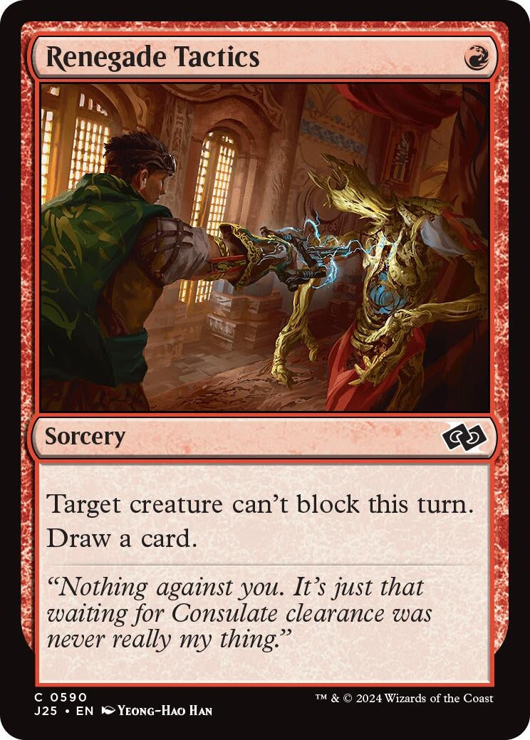 Renegade Tactics (590) [J25] - MTG Single
