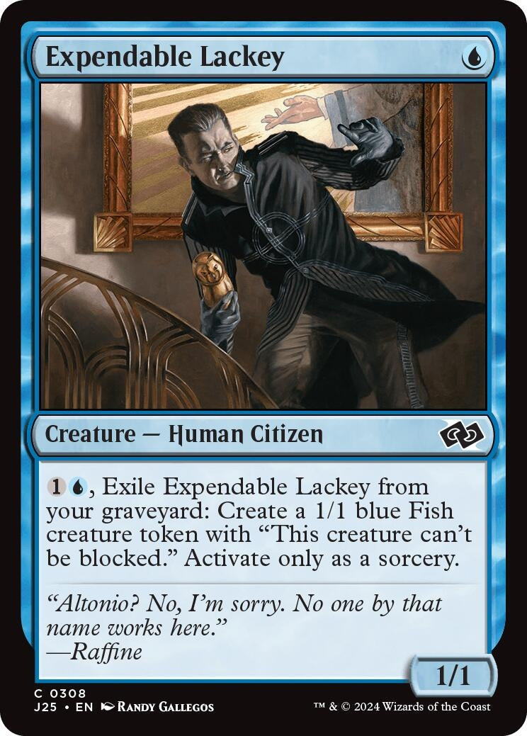 Expendable Lackey (308) [J25] - MTG Single