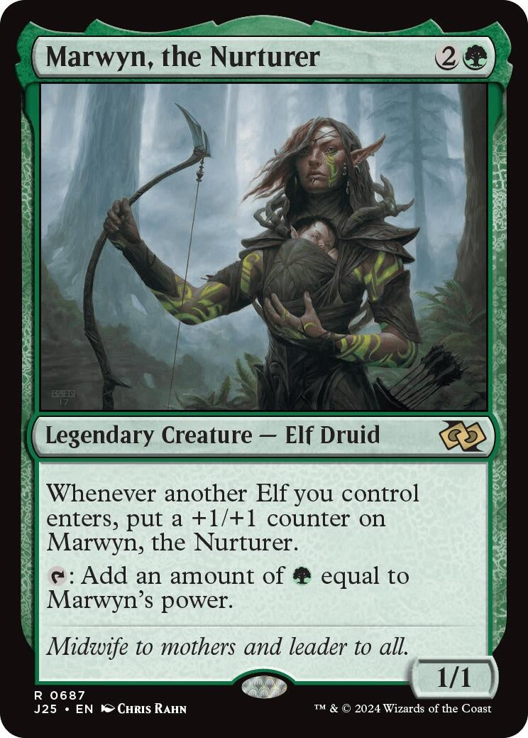 Marwyn the Nurturer (687) [J25] - MTG Single