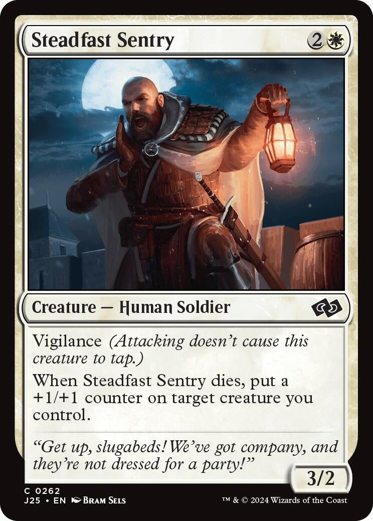 Steadfast Sentry (262) [J25] - MTG Single