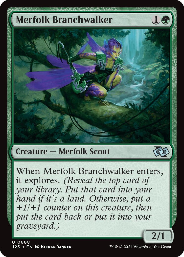 Merfolk Branchwalker (688) [J25] - MTG Single