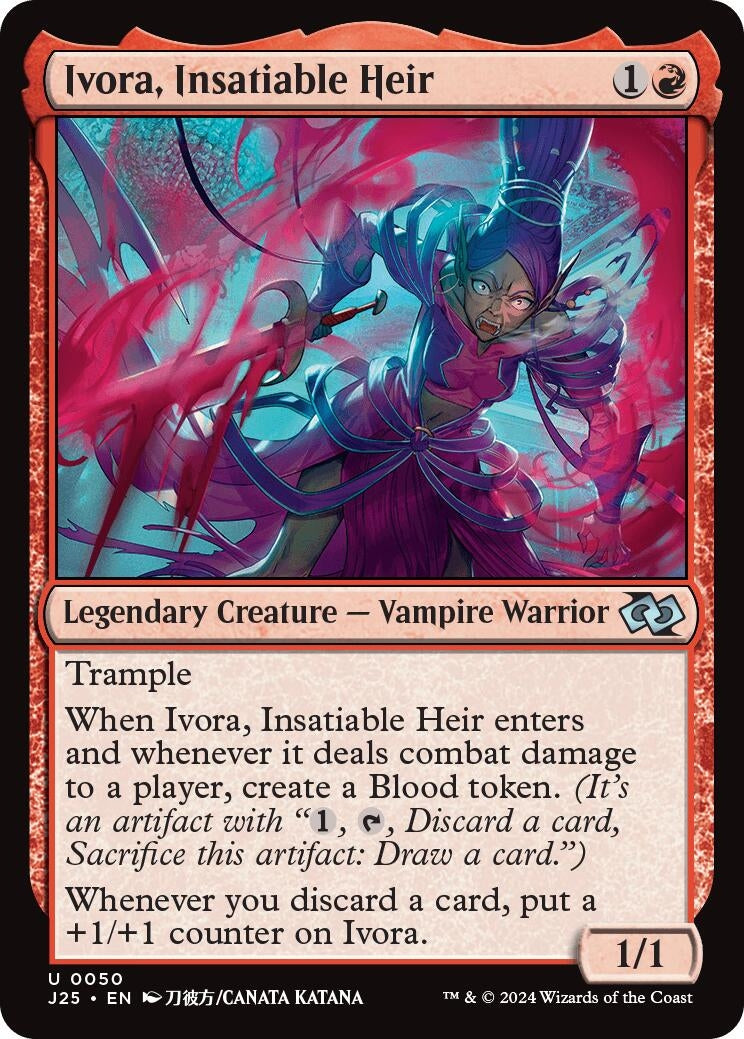 Ivora Insatiable Heir (50) [J25] - MTG Single