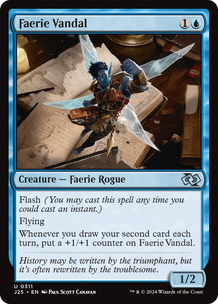 Faerie Vandal (311) [J25] - MTG Single