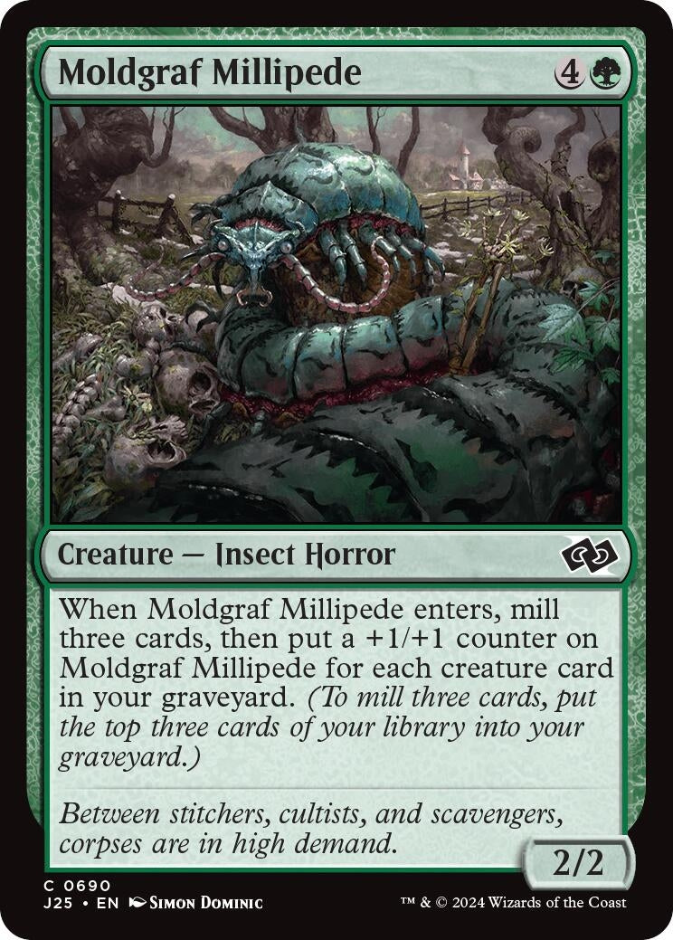 Moldgraf Millipede (690) [J25] - MTG Single