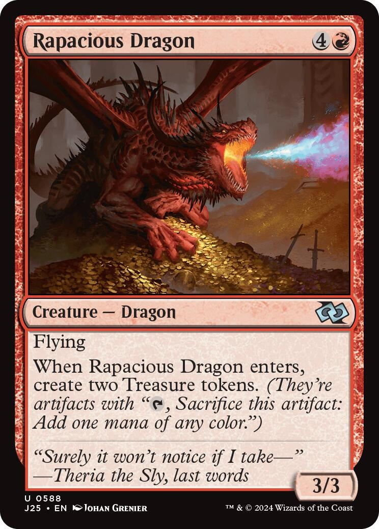 Rapacious Dragon (588) [J25] - MTG Single