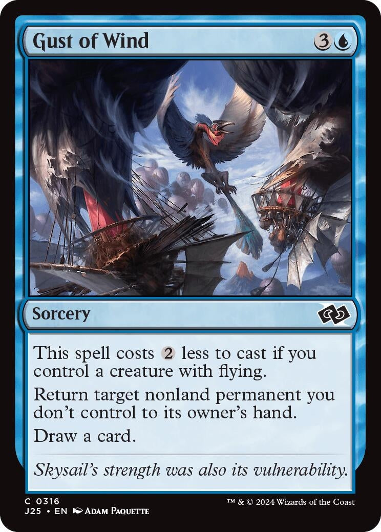 Gust of Wind (316) [J25] - MTG Single