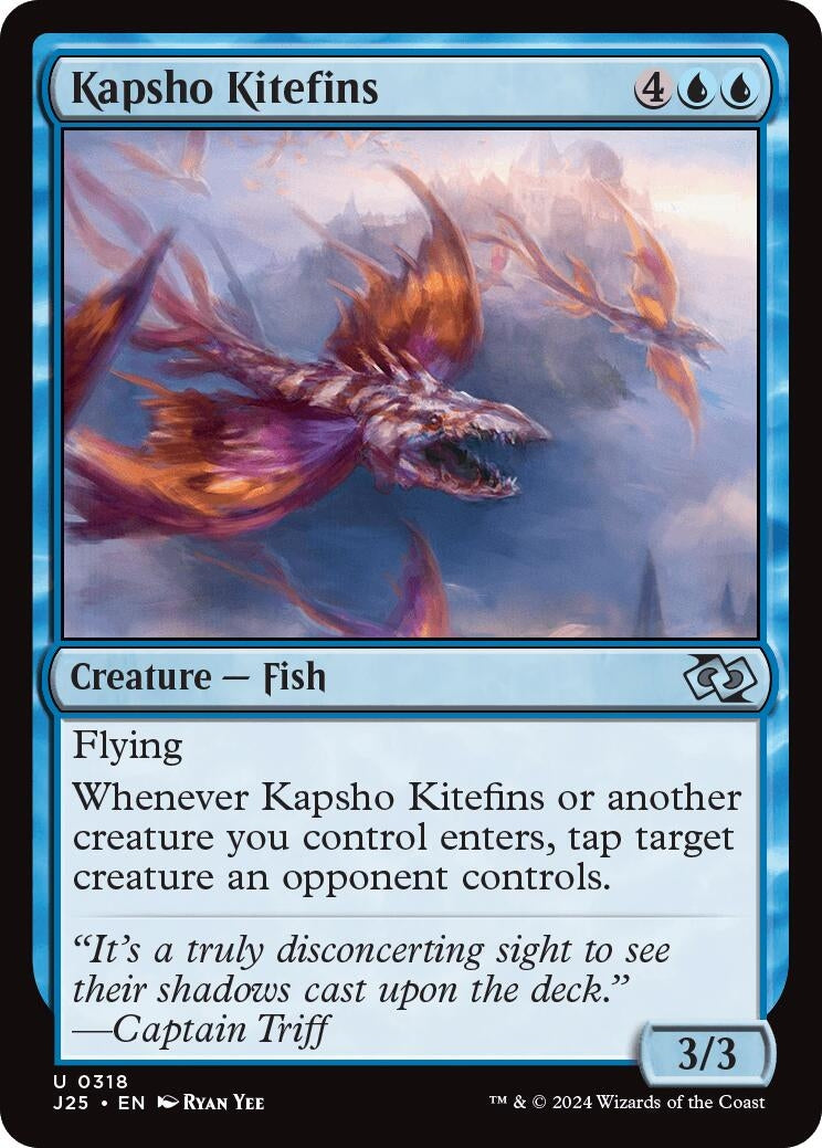 Kapsho Kitefins (318) [J25] - MTG Single