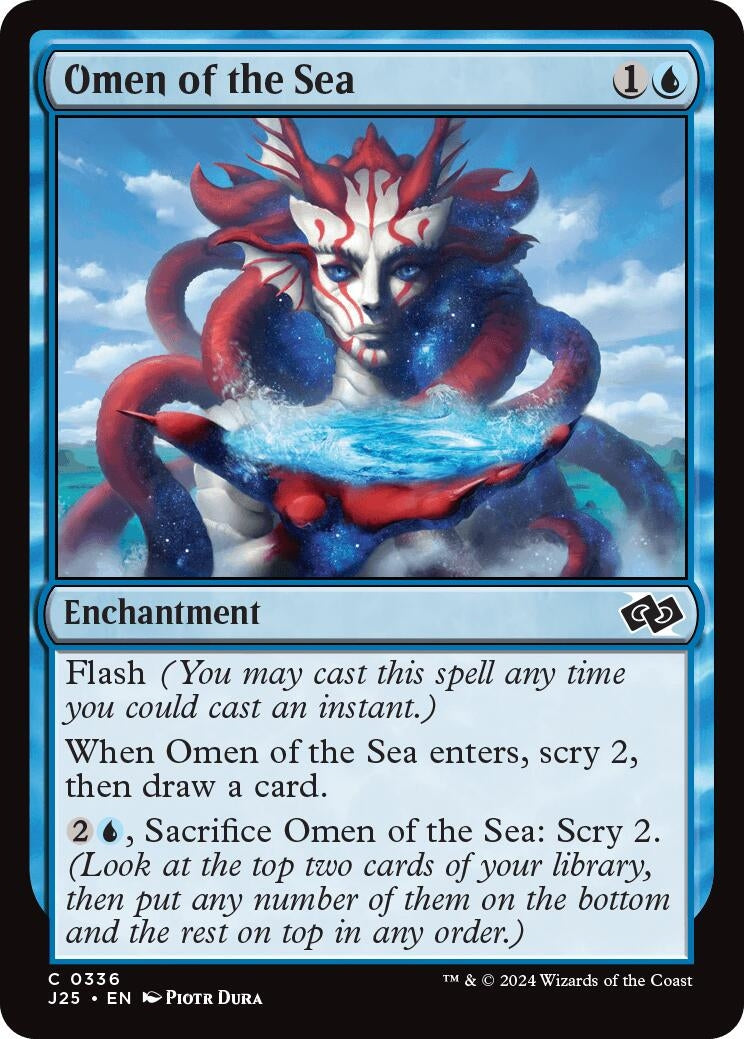 Omen of the Sea (336) [J25] - MTG Single