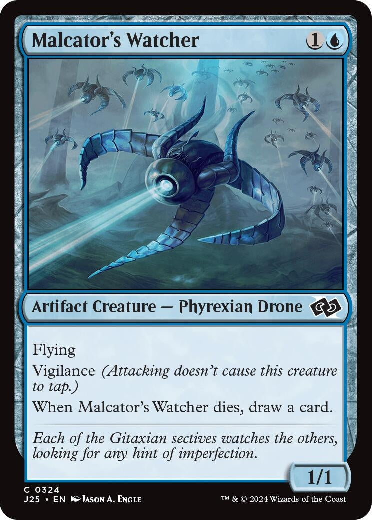Malcator’s Watcher (324) [J25] - MTG Single