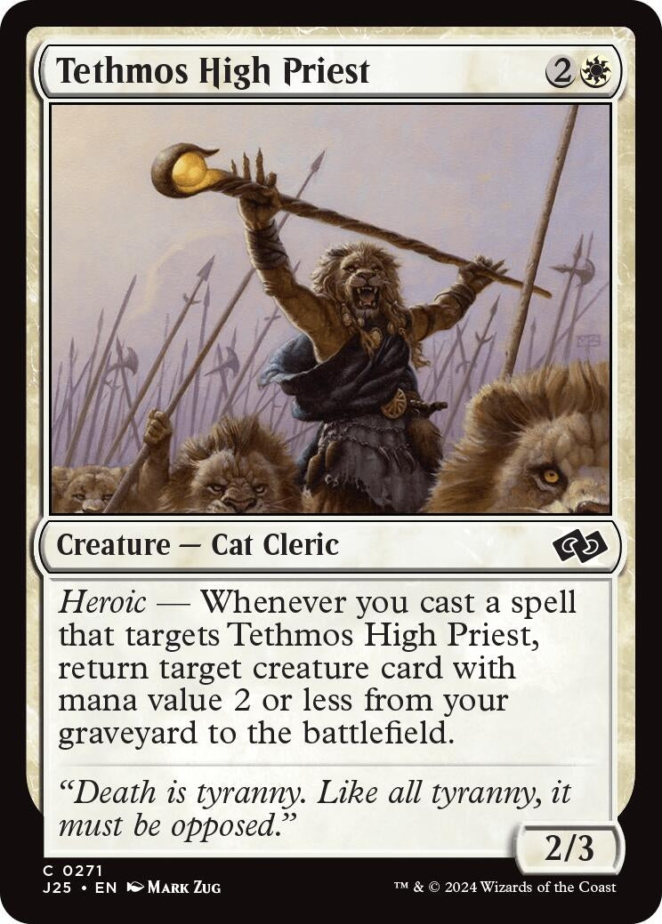 Tethmos High Priest (271) [J25] - MTG Single