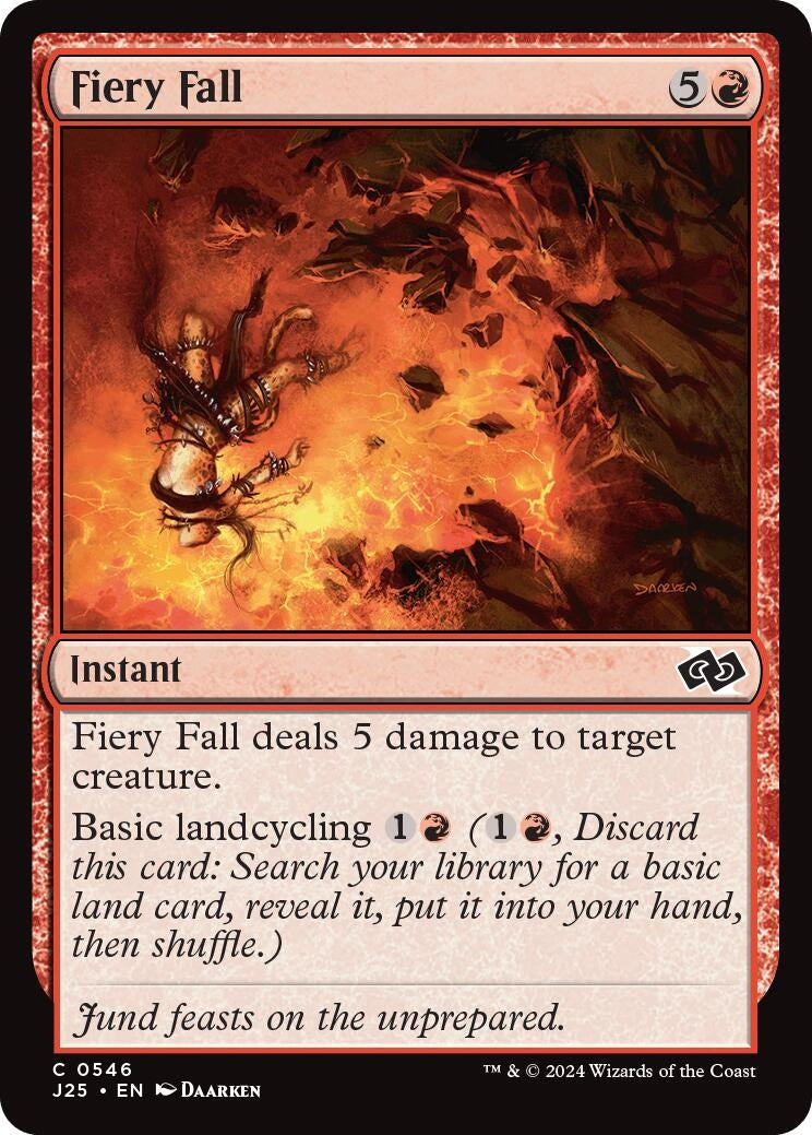Fiery Fall (546) [J25] - MTG Single