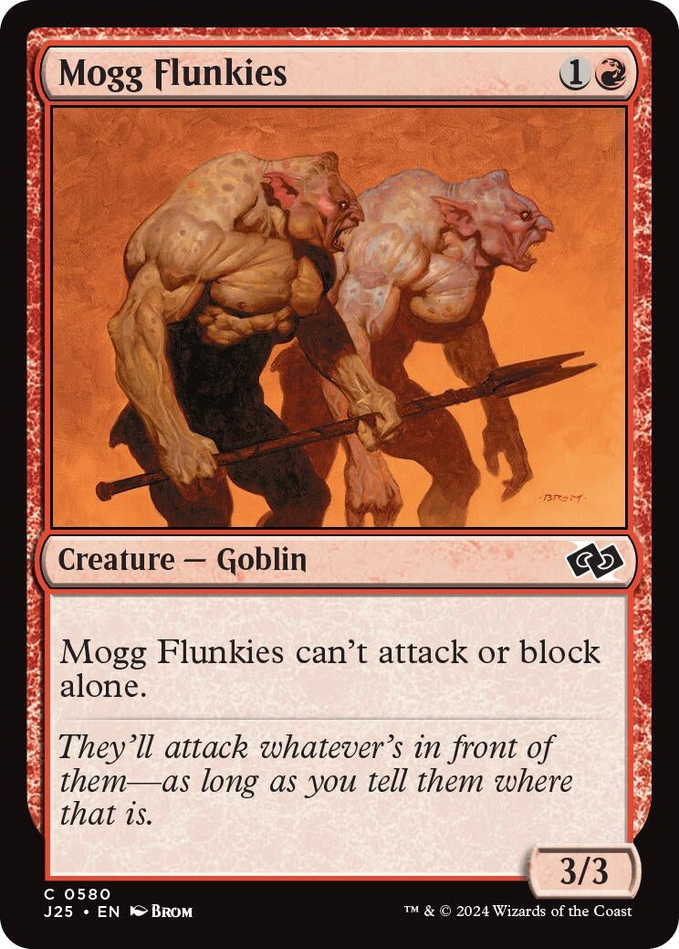Mogg Flunkies (580) [J25] - MTG Single