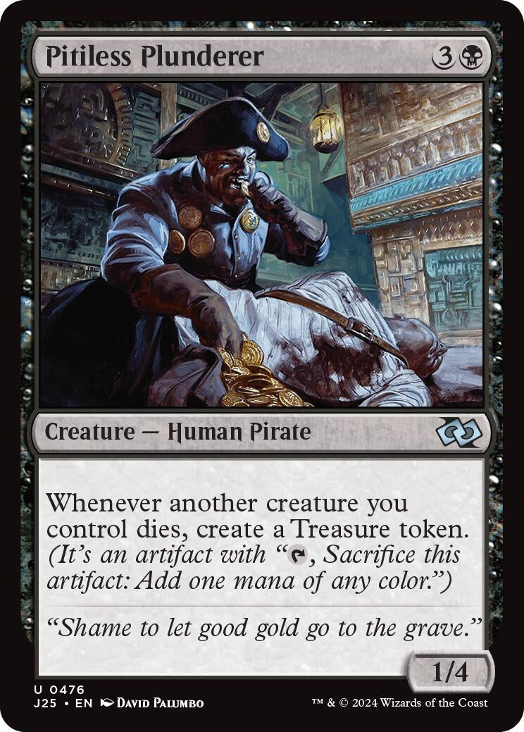 Pitiless Plunderer (476) [J25] - MTG Single