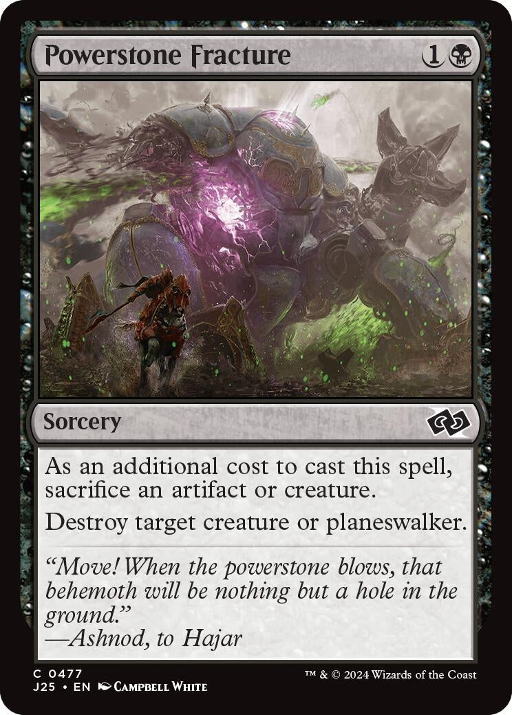 Powerstone Fracture (477) [J25] - MTG Single