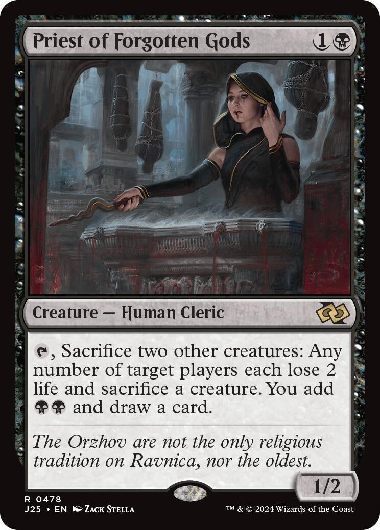 Priest of Forgotten Gods (478) [J25] - MTG Single