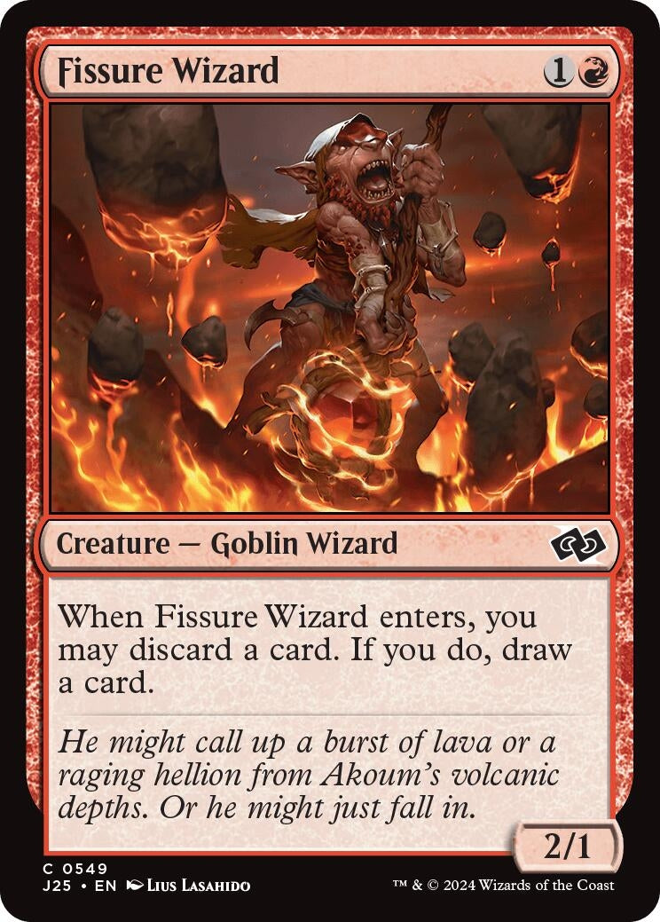 Fissure Wizard (549) [J25] - MTG Single