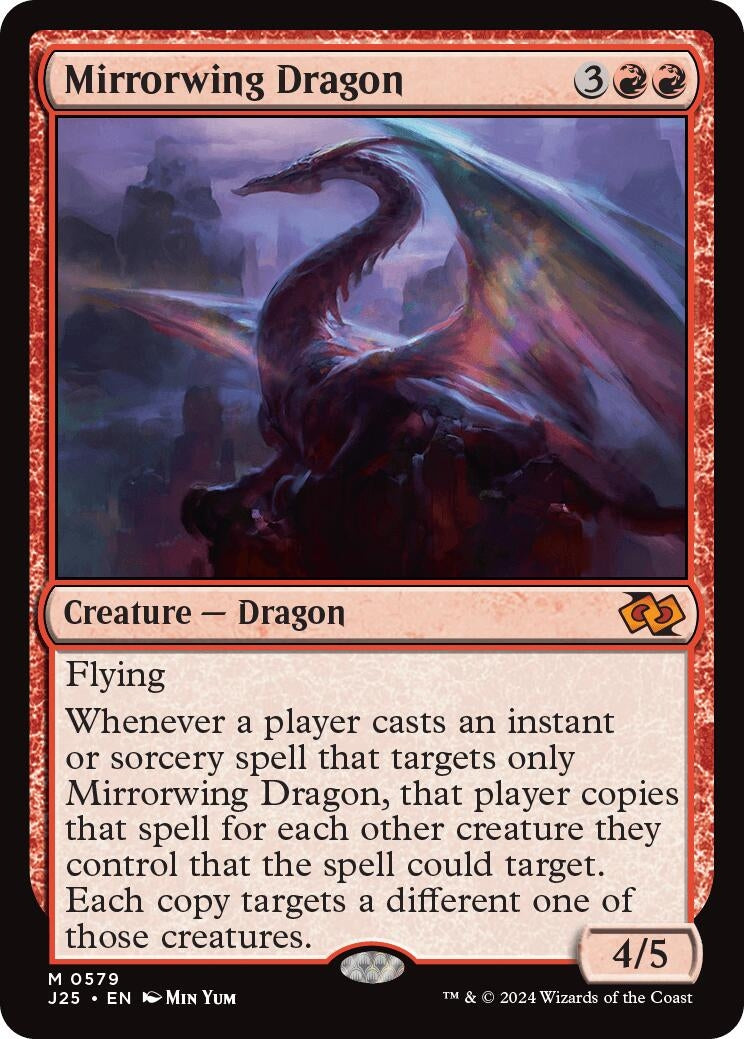 Mirrorwing Dragon (579) [J25] - MTG Single