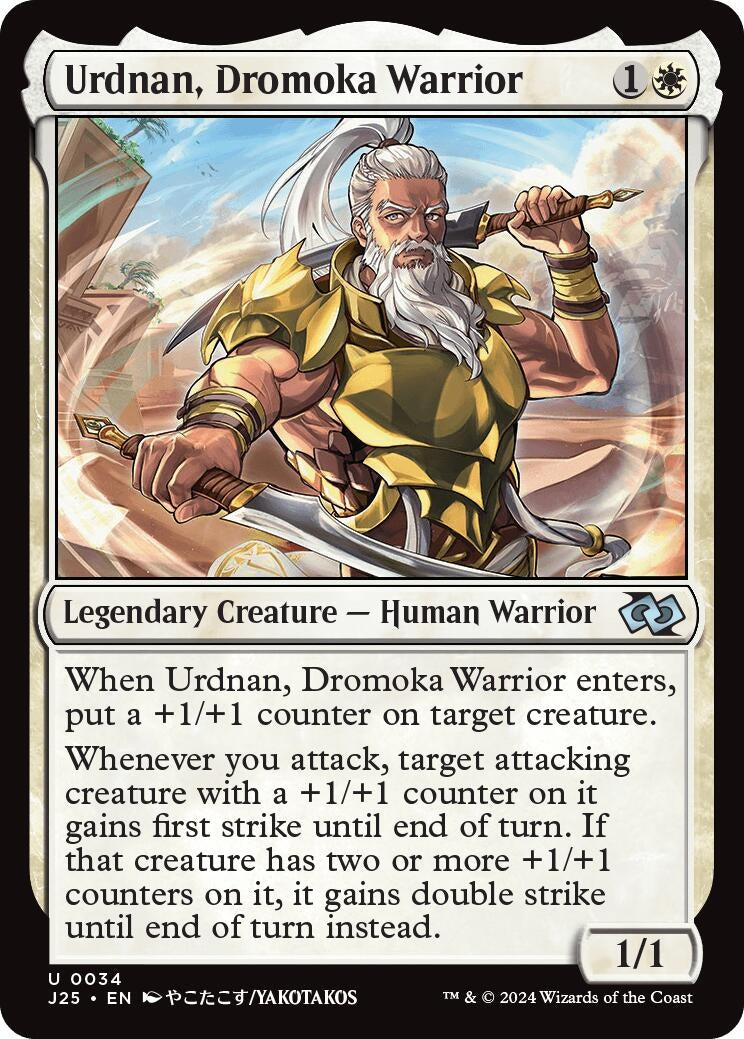 Urdnan Dromoka Warrior (Anime) (34) [J25] - MTG Single