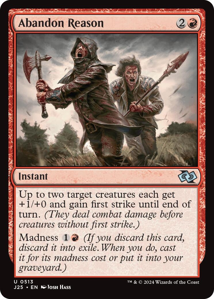 Abandon Reason (513) [J25] - MTG Single