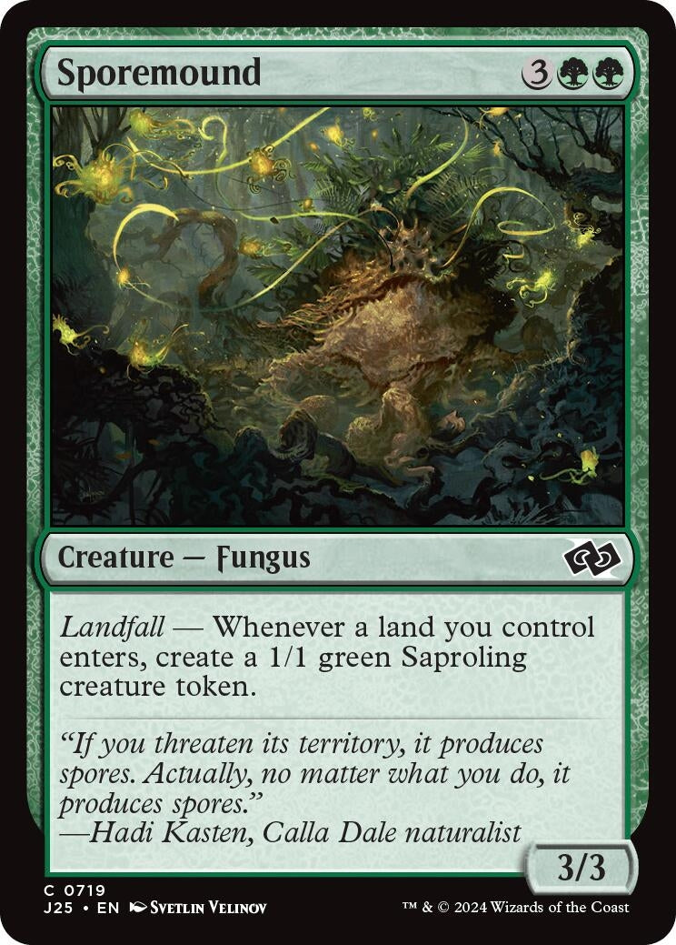 Sporemound (719) [J25] - MTG Single