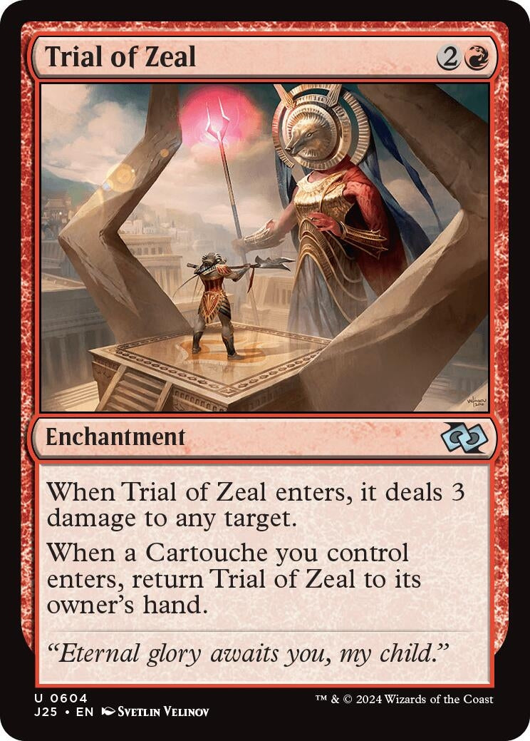 Trial of Zeal (604) [J25] - MTG Single