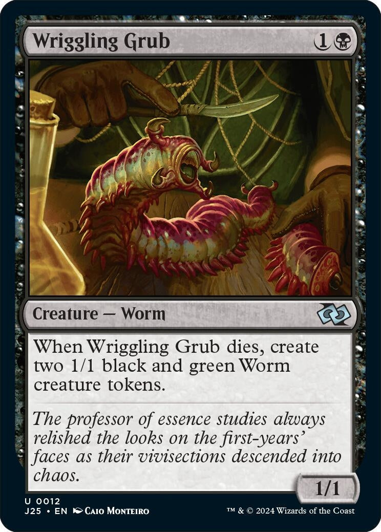 Wriggling Grub (12) [J25] - MTG Single
