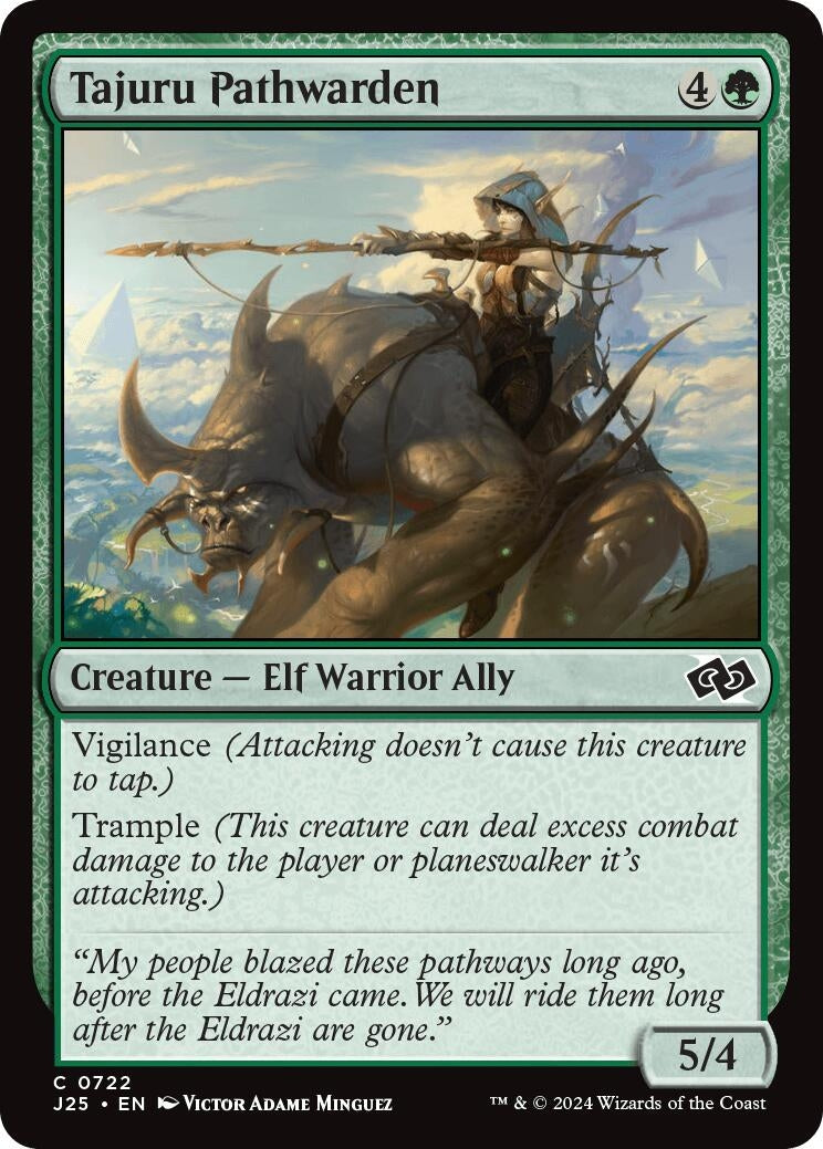 Tajuru Pathwarden (722) [J25] - MTG Single