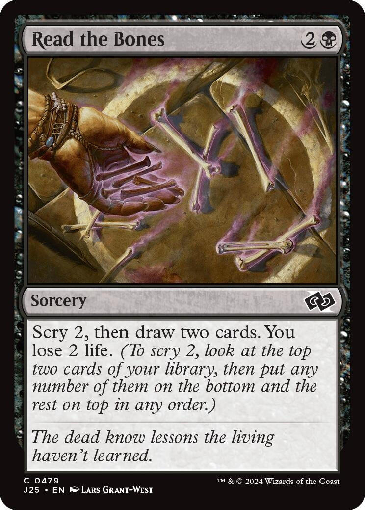 Read the Bones (479) [J25] - MTG Single