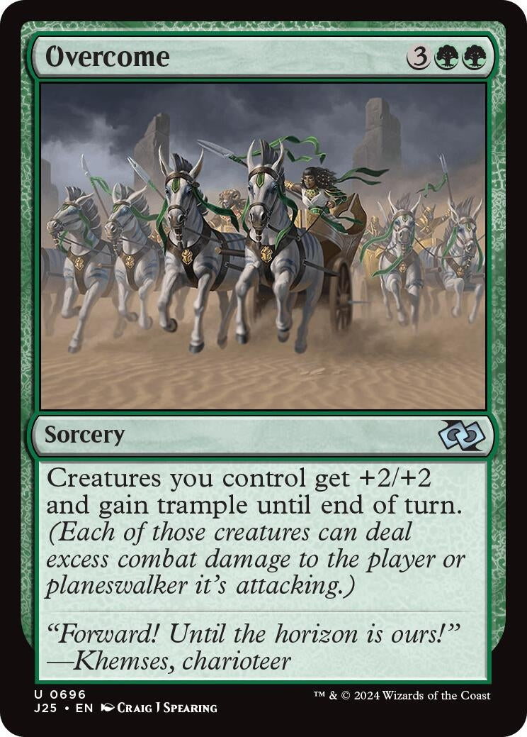 Overcome (696) [J25] - MTG Single