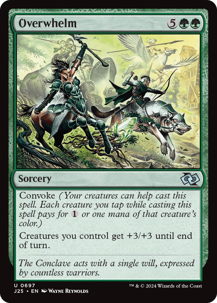 Overwhelm (697) [J25] - MTG Single