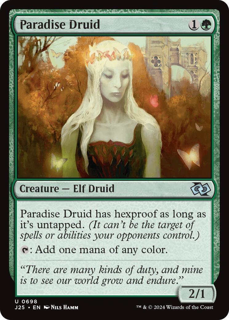 Paradise Druid (698) [J25] - MTG Single