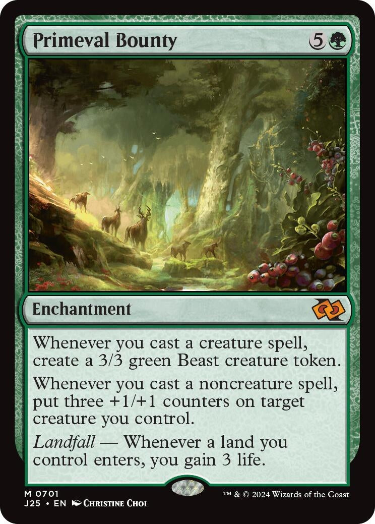 Primeval Bounty (701) [J25] - MTG Single