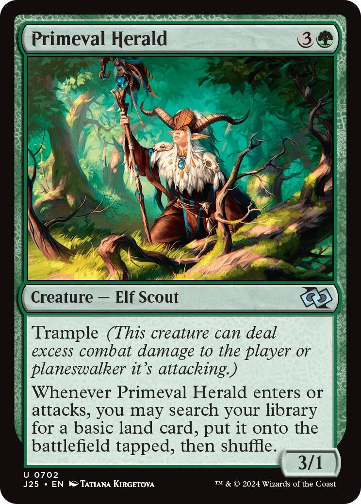 Primeval Herald (702) [J25] - MTG Single
