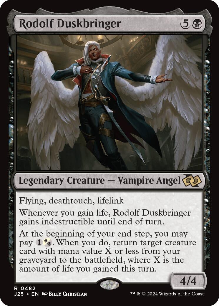 Rodolf Duskbringer (482) [J25] - MTG Single