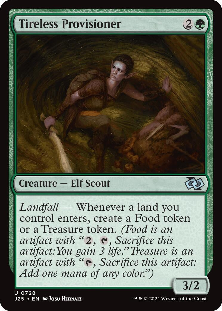 Tireless Provisioner (728) [J25] - MTG Single
