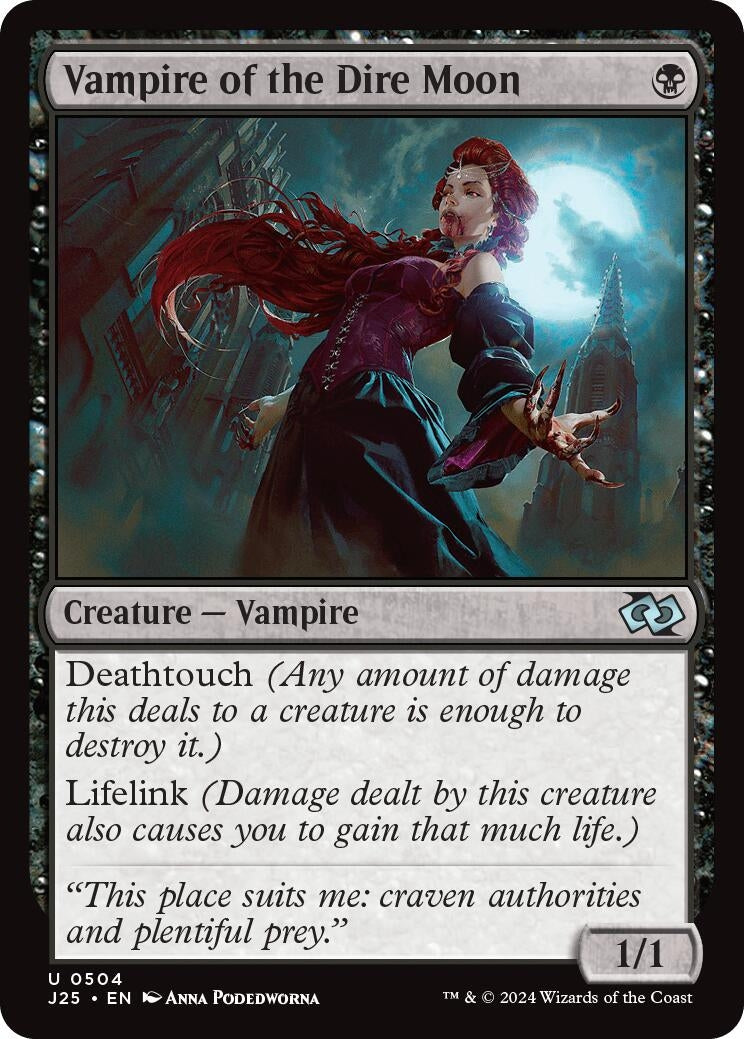 Vampire of the Dire Moon (504) [J25] - MTG Single
