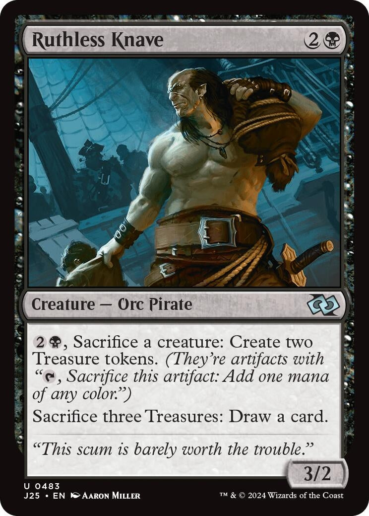 Ruthless Knave (483) [J25] - MTG Single