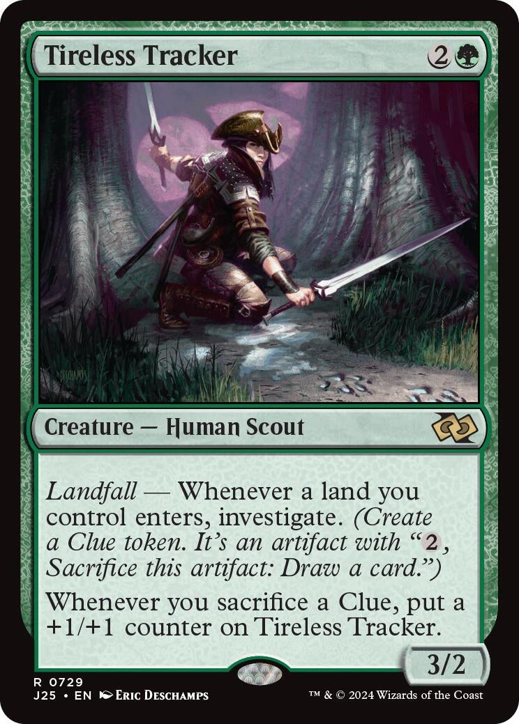 Tireless Tracker (729) [J25] - MTG Single