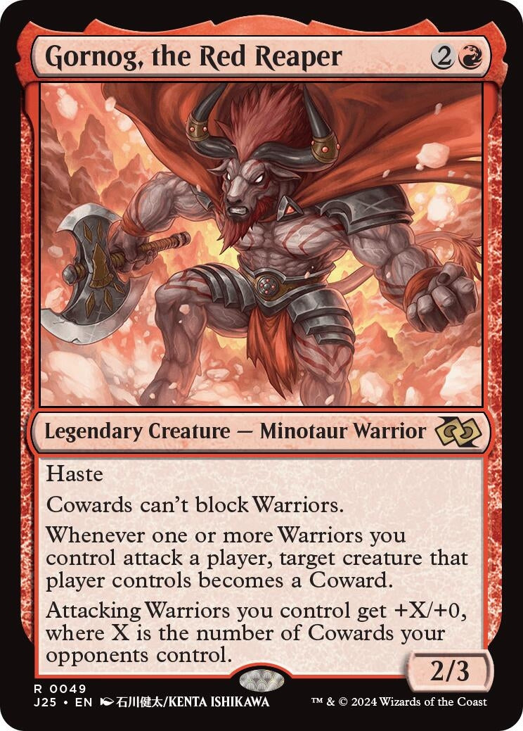 Gornog the Red Reaper (49) [J25] - MTG Single