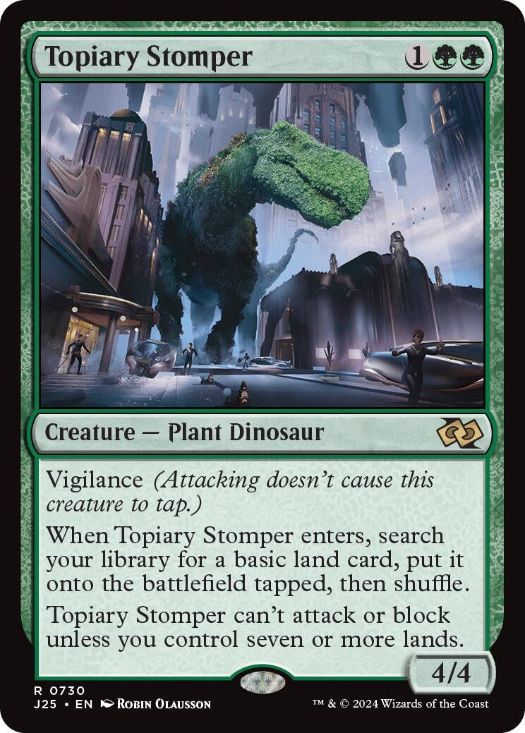 Topiary Stomper (730) [J25] - MTG Single