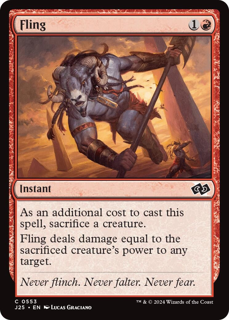 Fling (553) [J25] - MTG Single