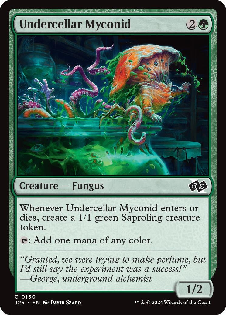 Undercellar Myconid (150) [J25] - MTG Single