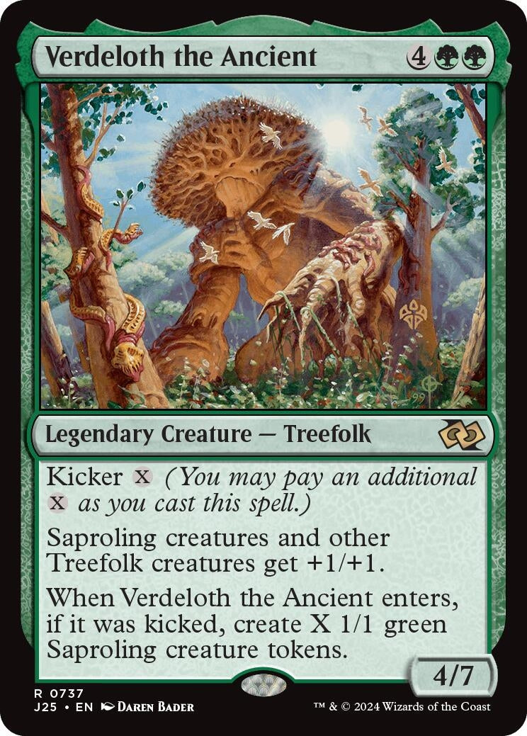 Verdeloth the Ancient (737) [J25] - MTG Single