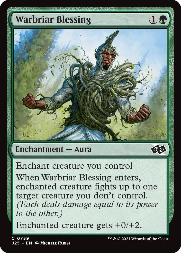 Warbriar Blessing (739) [J25] - MTG Single