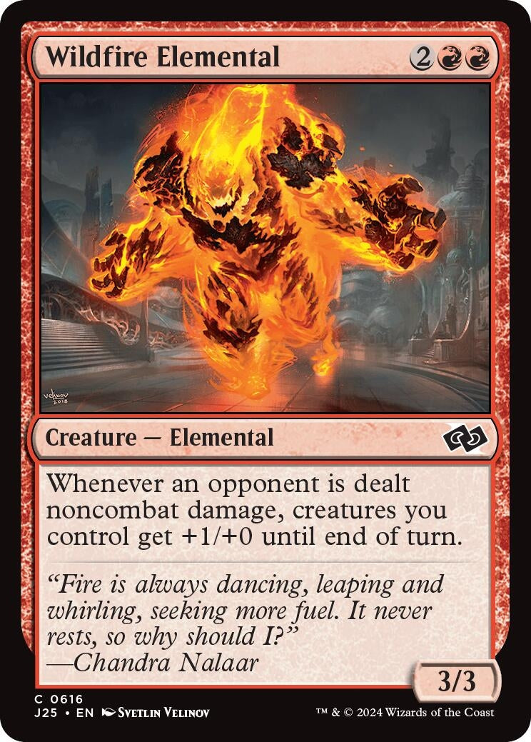 Wildfire Elemental (616) [J25] - MTG Single