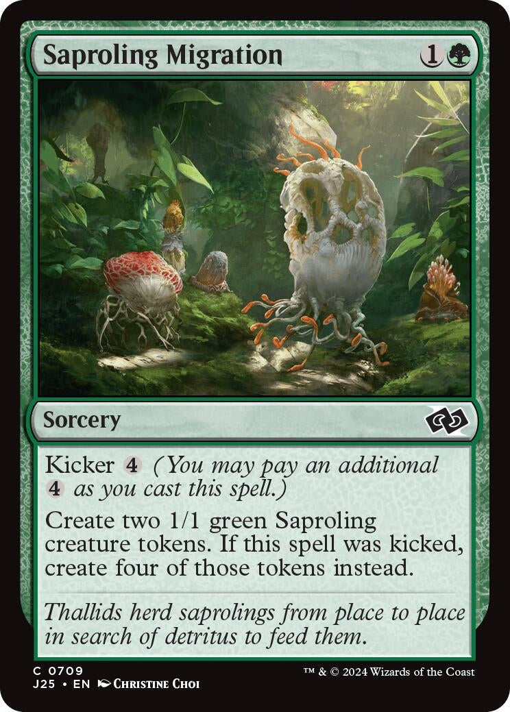 Saproling Migration (709) [J25] - MTG Single