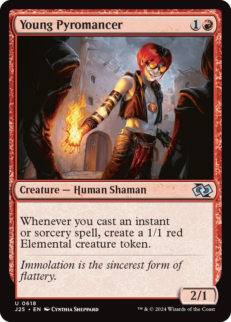 Young Pyromancer (618) [J25] - MTG Single