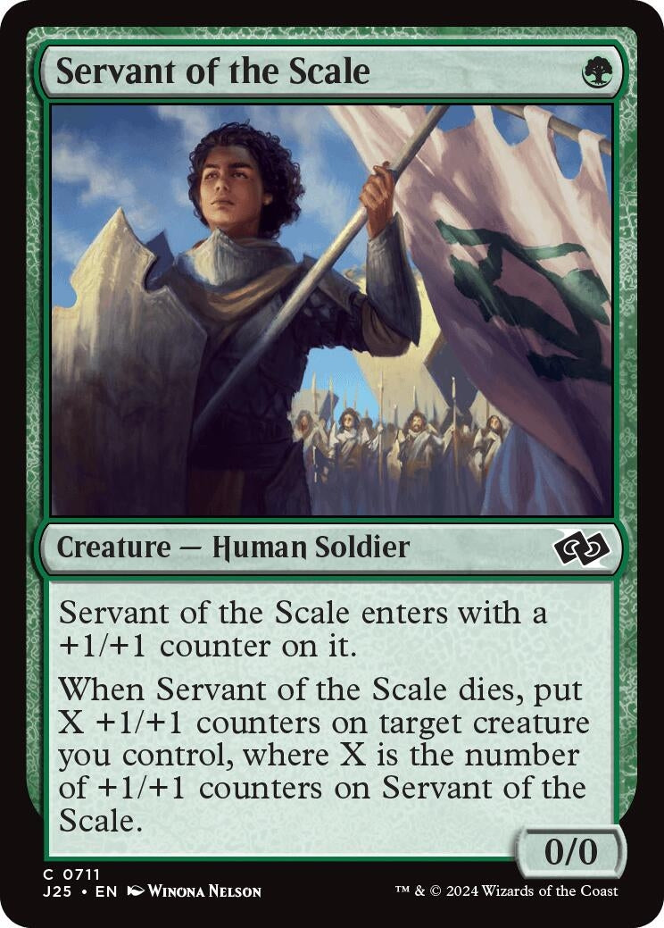 Servant of the Scale (711) [J25] - MTG Single